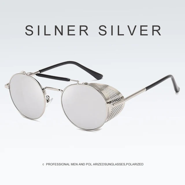 Timeless Round Metal Sunglasses – Perfect Style for Men & Women"**