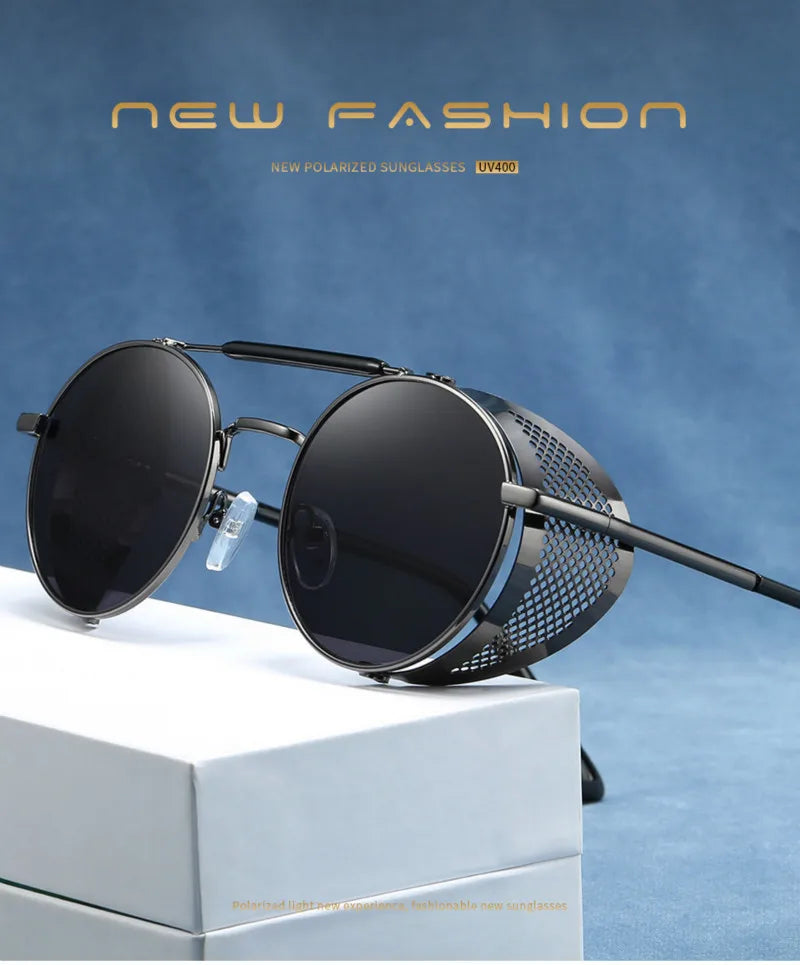 Timeless Round Metal Sunglasses – Perfect Style for Men & Women"**