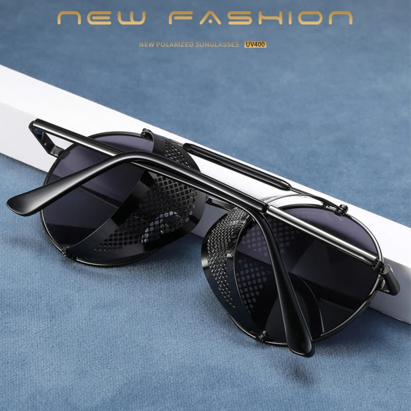 Timeless Round Metal Sunglasses – Perfect Style for Men & Women"**