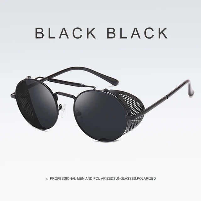 Timeless Round Metal Sunglasses – Perfect Style for Men & Women"**